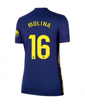 Atletico Madrid Nahuel Molina #16 Maglia Gara Trasferta Repliche 2025-26 Donna Maniche Corte